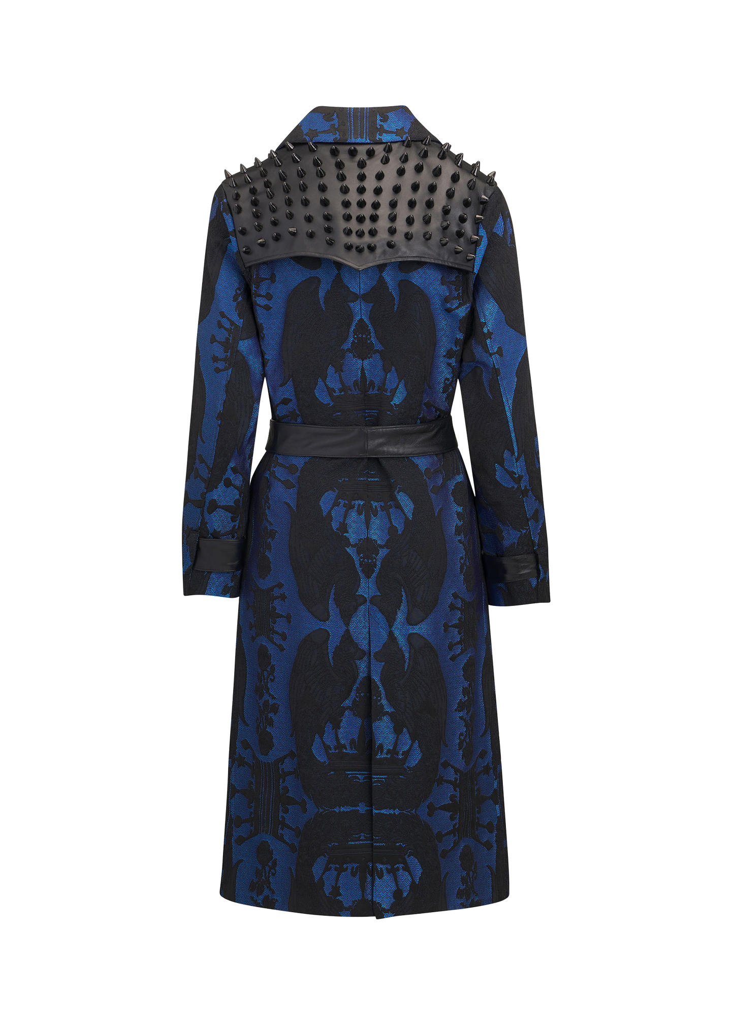 Dulce Bestia™ Unisex Bone Collector Trench Indigo