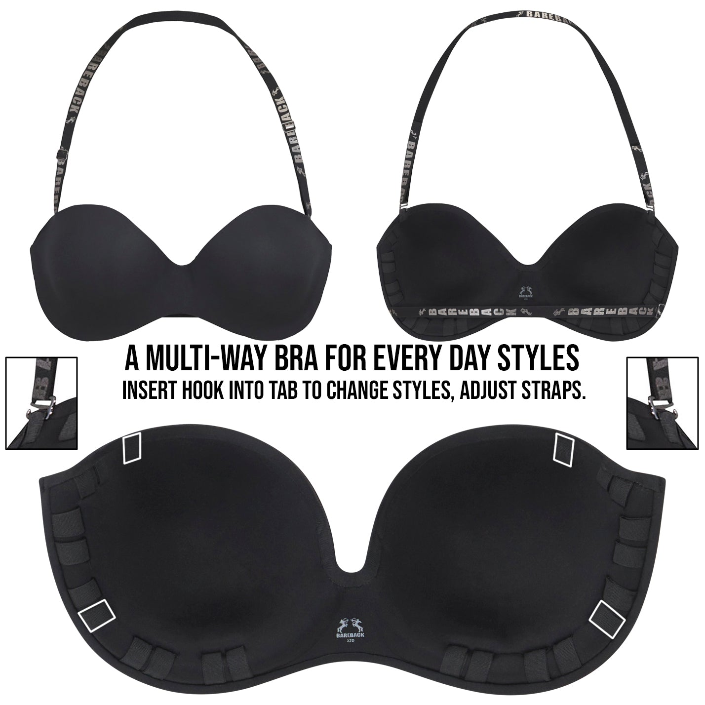 Premium Multi-Way Sexy Back Bra™