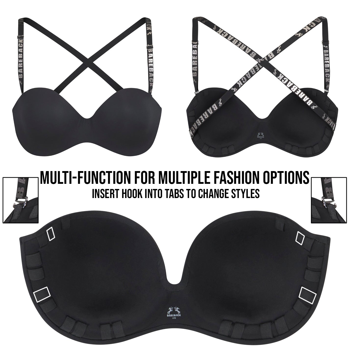 Premium Multi-Way Sexy Back Bra™