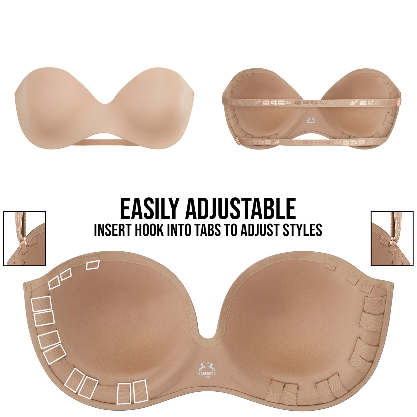 Premium Multi-Way Sexy Back Bra™