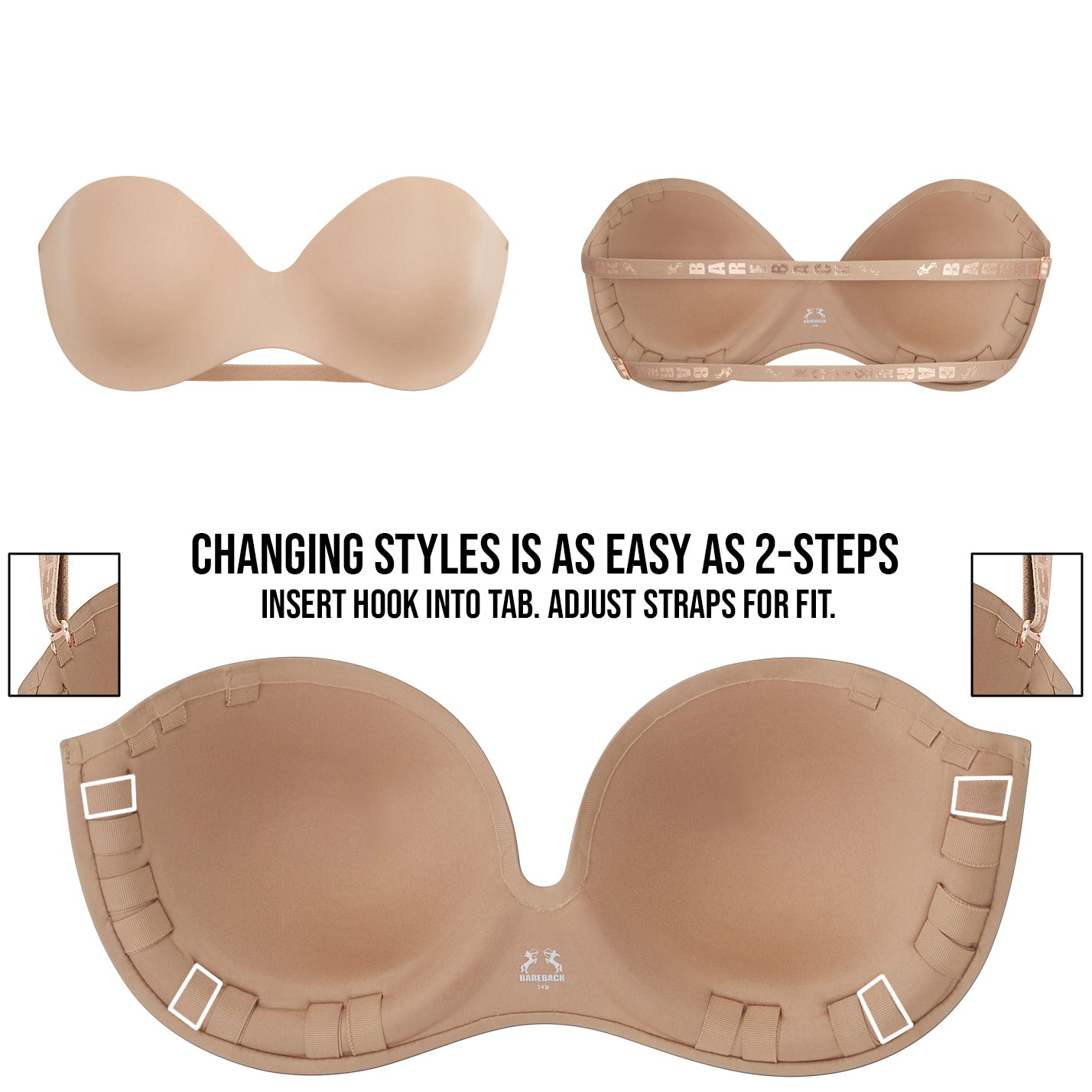 Premium Multi-Way Sexy Back Bra™