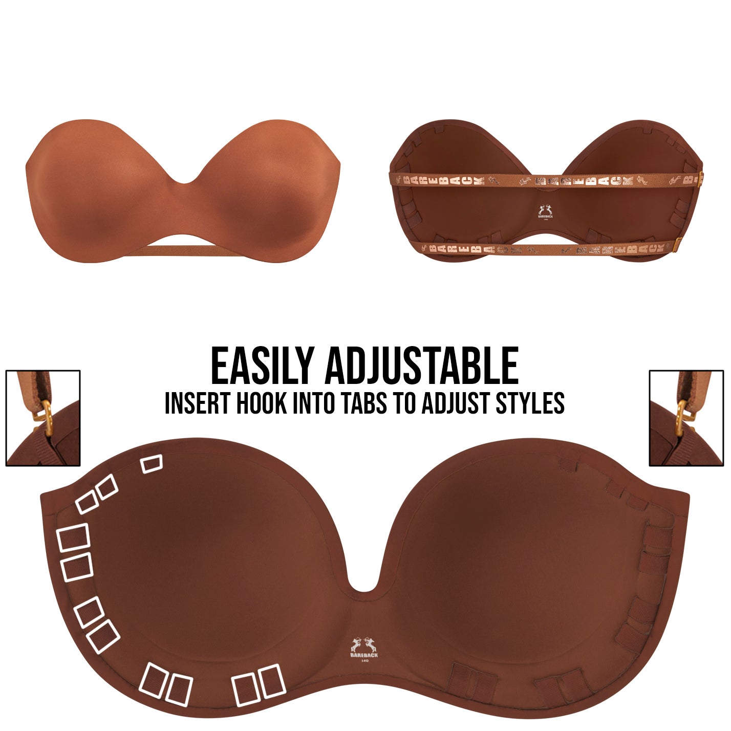 Premium Multi-Way Sexy Back Bra™
