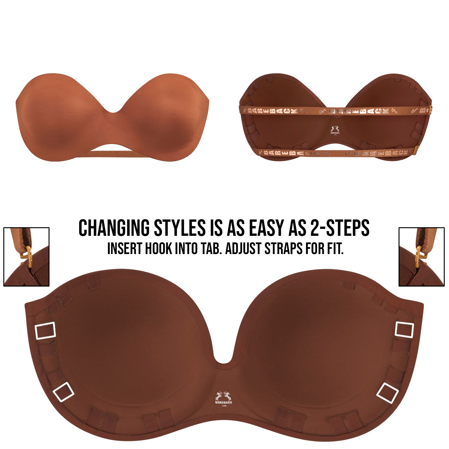 Premium Multi-Way Sexy Back Bra™