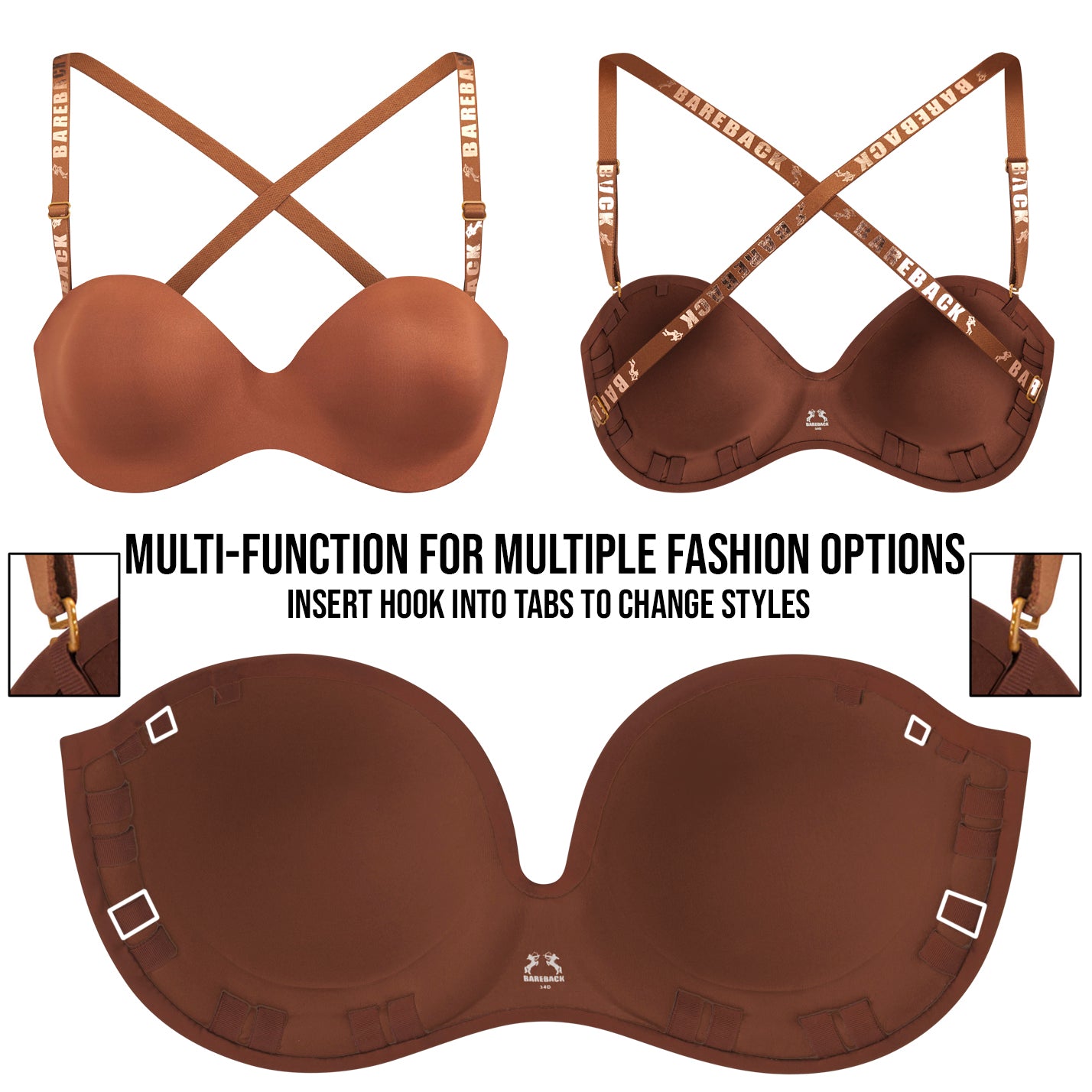 Premium Multi-Way Sexy Back Bra™