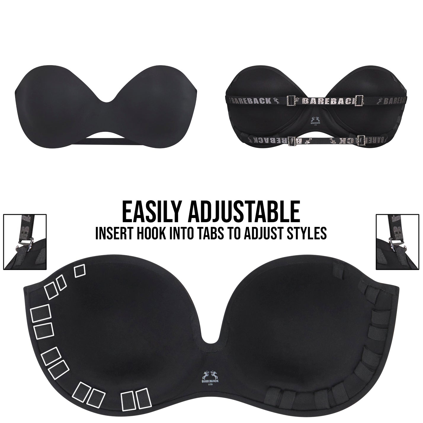 Crystal Multi-Way Sexy Back Bra™