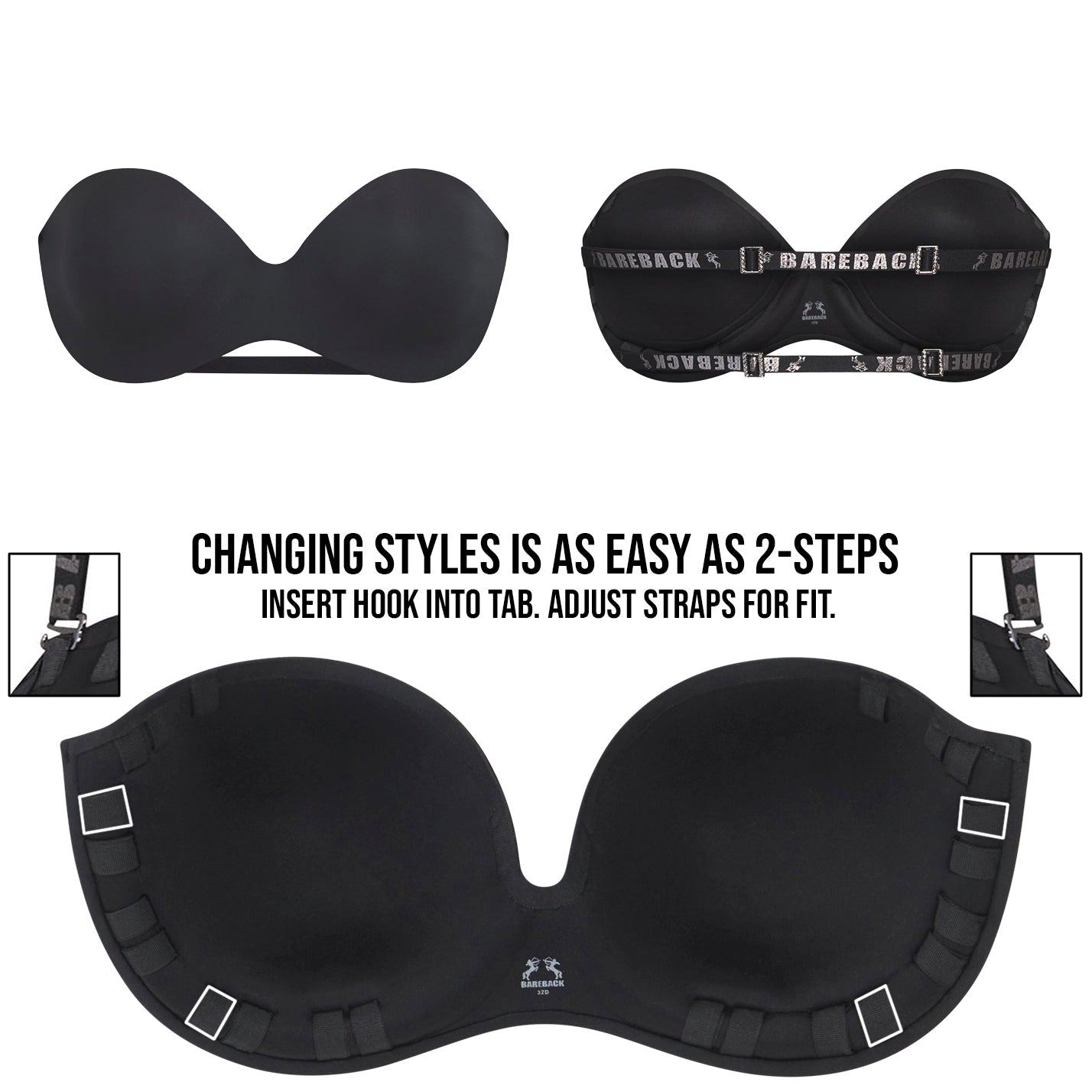 Crystal Multi-Way Sexy Back Bra™