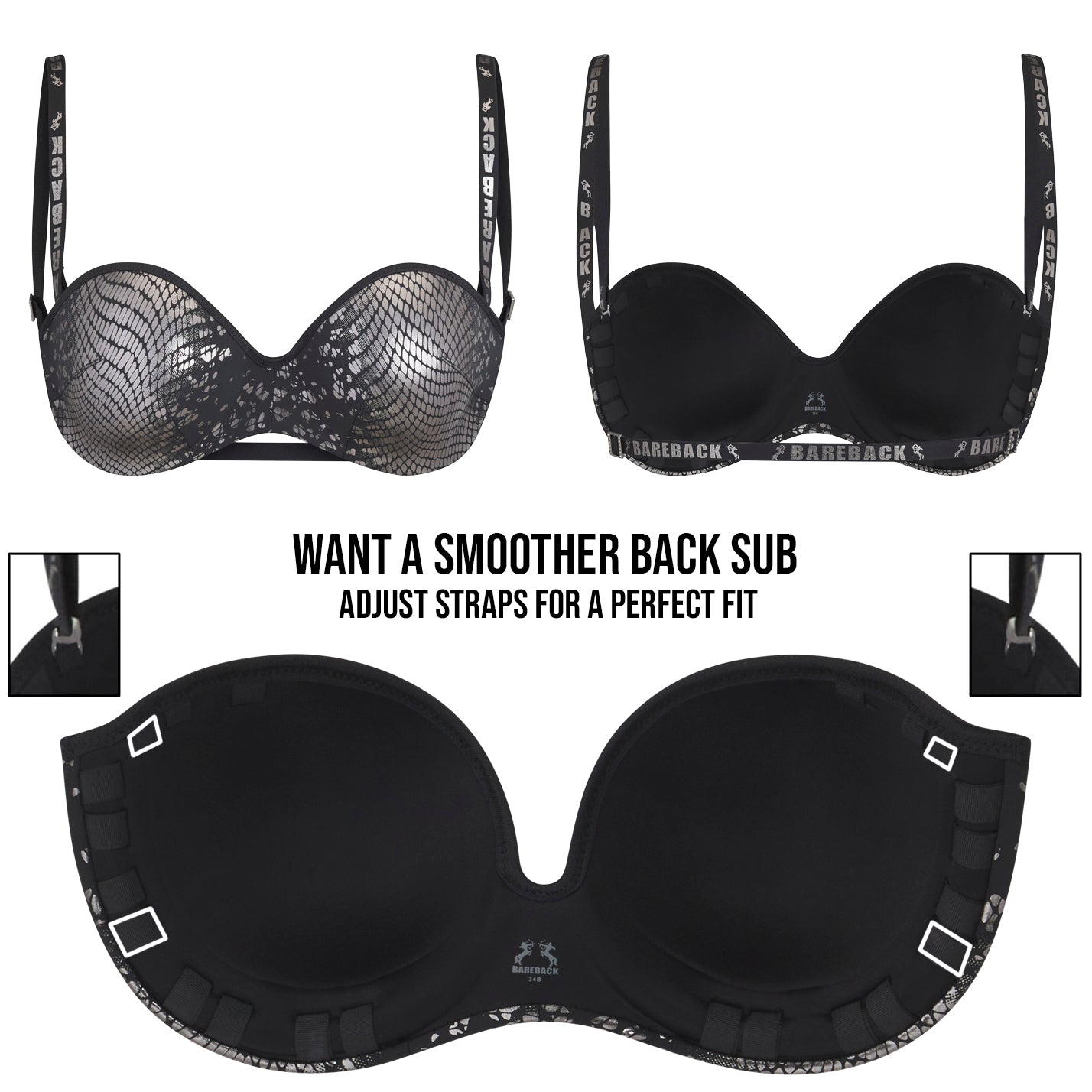 Crystal Multi-Way Sexy Back Bra™