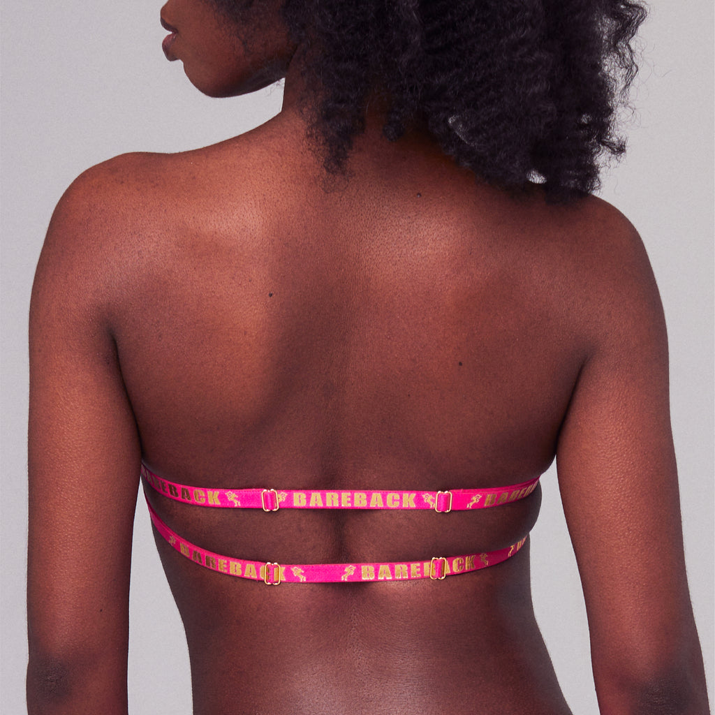Bareback™ The Premium Essential Sexy Back Bra™ in Pink by Skye