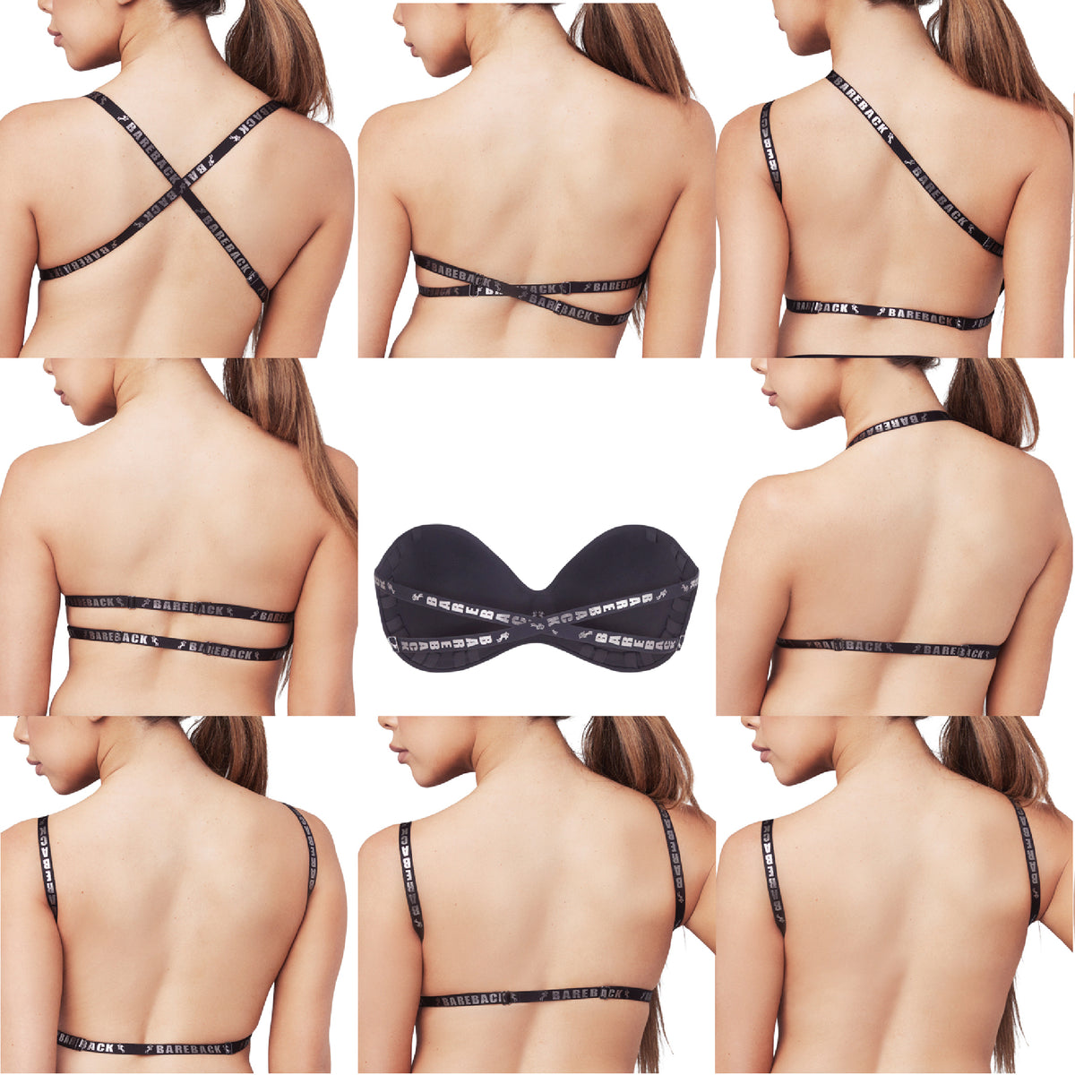 Bareback™ The Premium Essential Sexy Back Bra™ in Black by Skye Yayoi  Drynan